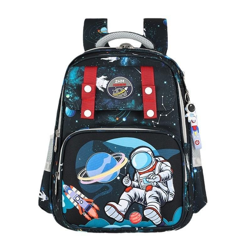 Adorable Cartoon Unisex Kids Backpack For Elementary School Oxford Cloth