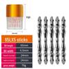 Magnetic Phillips Electric Screwdriver Bit Set with Extended Heads