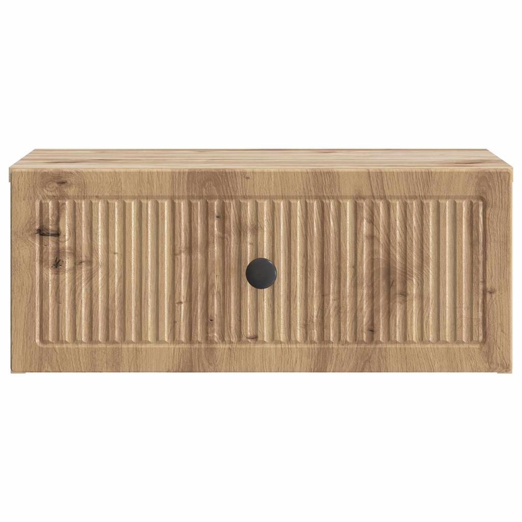 Nightstand Artisan Oak 49 X 34.5 X 20 Cm Engineered Wood