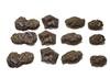 [Good In Three Directions] Figure Diorama Props, Accessories, Rocks and Logs (Set of 12 Rocks)