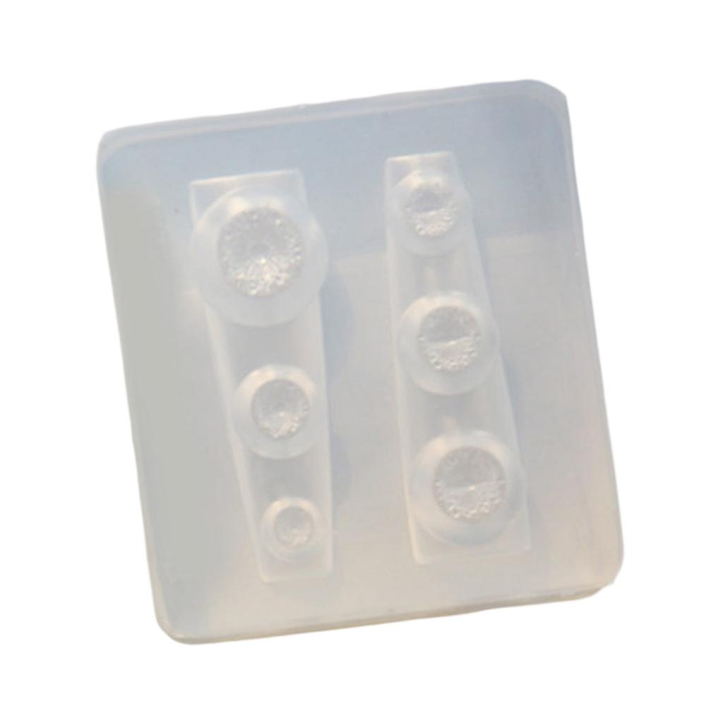 Realistic Design Silicone Nail Art Accessories Mold For DIY Craft Jewelry Making Safe Easy Use Nail Charm Mold