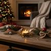 Flower Shape Candle Tray Iron Candleholder New Candle Holders