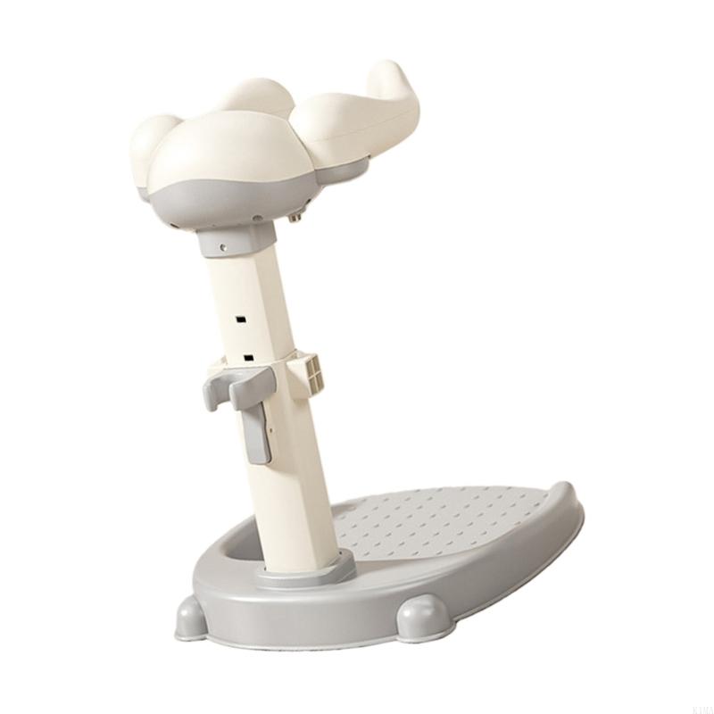 K1MA Infant Standing Bath Platform Ergonomic Structure Safe Nonslip Design Easy Maintenance Foldable Space Efficient