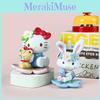 Flower My Melody Series Collectible Pvc Figurines For Gift And Decor