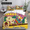 Conjuntos de Roupa de Cama Jogo Burrito Bison Colcha Cobertor de Cama Edredom Capa de Edredom Fronha Conjuntos de 2-3 Peças Decoração de Quarto Infantil e Adulto