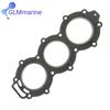 Power Cylinder head Gasket Kit 6H3-W0001-02 for Yamaha 2-Stroke 60 70 HP 3 Cyl C70 P60 Outboard 6H3-W0001-02-00 Sierra 18-99176