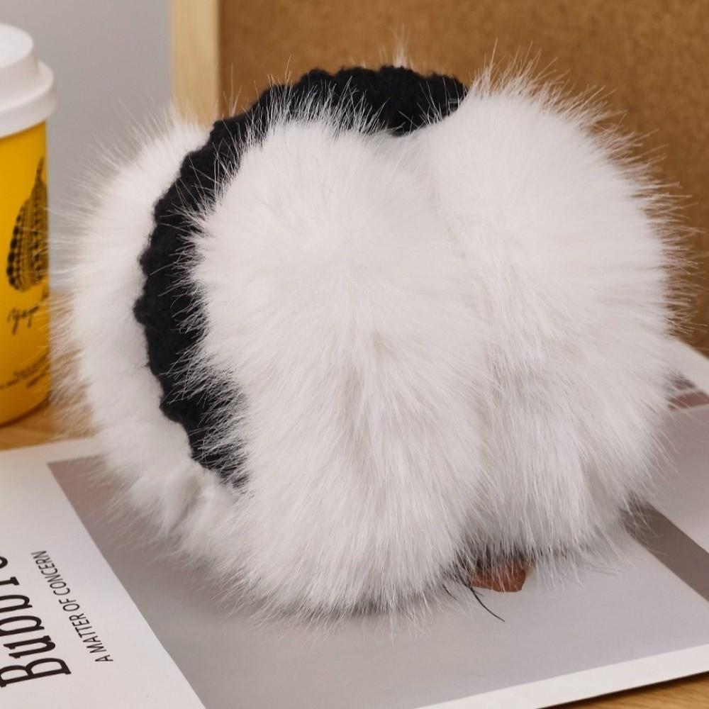 Folding Winter Earmuffs Faux Fur Ear Warmer Fashion Earflap Protection for Men Women