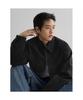 Formal Collared Blouson Black