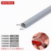 6M/lot D/I Type Siliconen Rubber Afdichtingsstrip Voor Deur / Raam Geluidsisolerende Strip Zelfklevende Tape