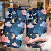 Phone Case: 2D Flat, Suitable for Samsung Galaxy A34 A35 M05 M06 S20 S22 S21 FE Plus 5G Protective Cases, Light Cartoon Night Sky with Stars and Moon,