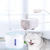 Pompe Fontaine à Eau pour Animaux Distributeur d'Eau pour Chien Pompe de Remplacement Moteur Submersible Multifonctionnel Avec Lumière Portable Articles pour Animaux