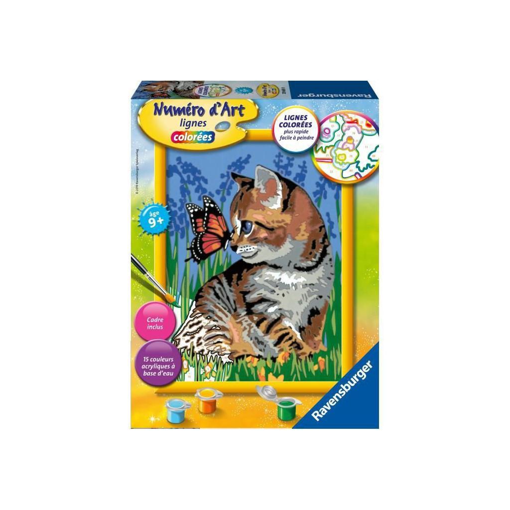 Buy Ravensburger Numero D Art Chat Et Son Compagnon Le Papillon At Affordable Prices Free Shipping Real Reviews With Photos Joom