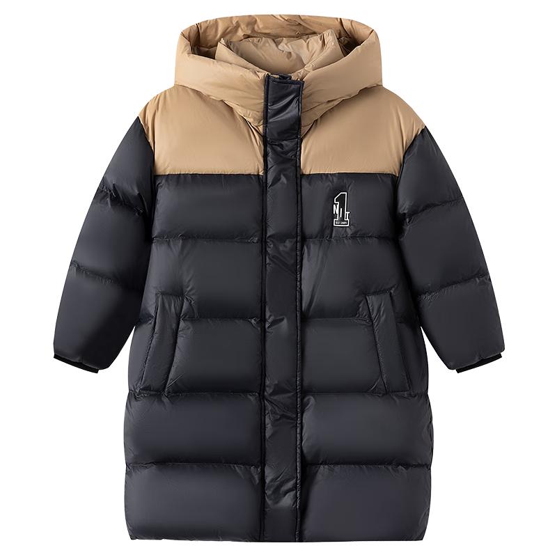 

Ham Boy s Mid-Length Winter Down Jacket 130 cm