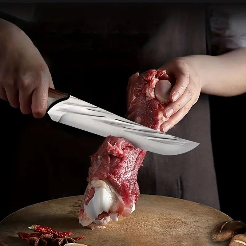 Purple Wood Meat Cutting Kitchen Knife Multi-purpose Knives Household Peeling Knife Cutter