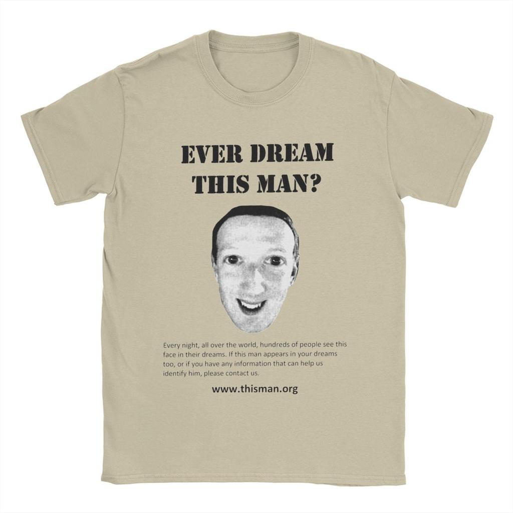 Ever Dream This Man Men's T Shirt Vintage Tee Shirt Short Sleeve Round Neck T-Shirts Pure Cotton Graphic Printed Clothes