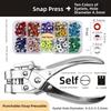 Labor-saving Eyelet Hole Punch Pliers Kit  for Bookbinding, Leather & Fabric