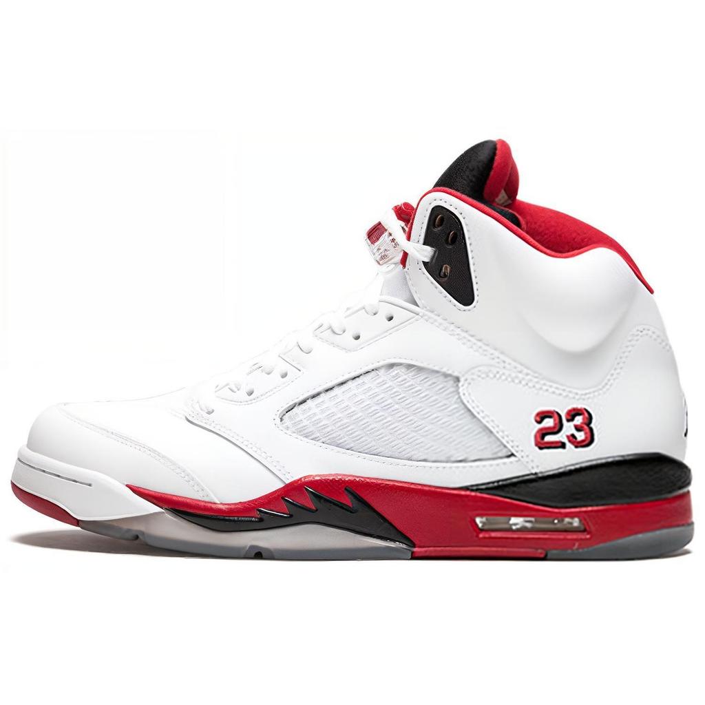 Jordan 5 Retro Fire Red Schwarze Zunge 2013 136027-120