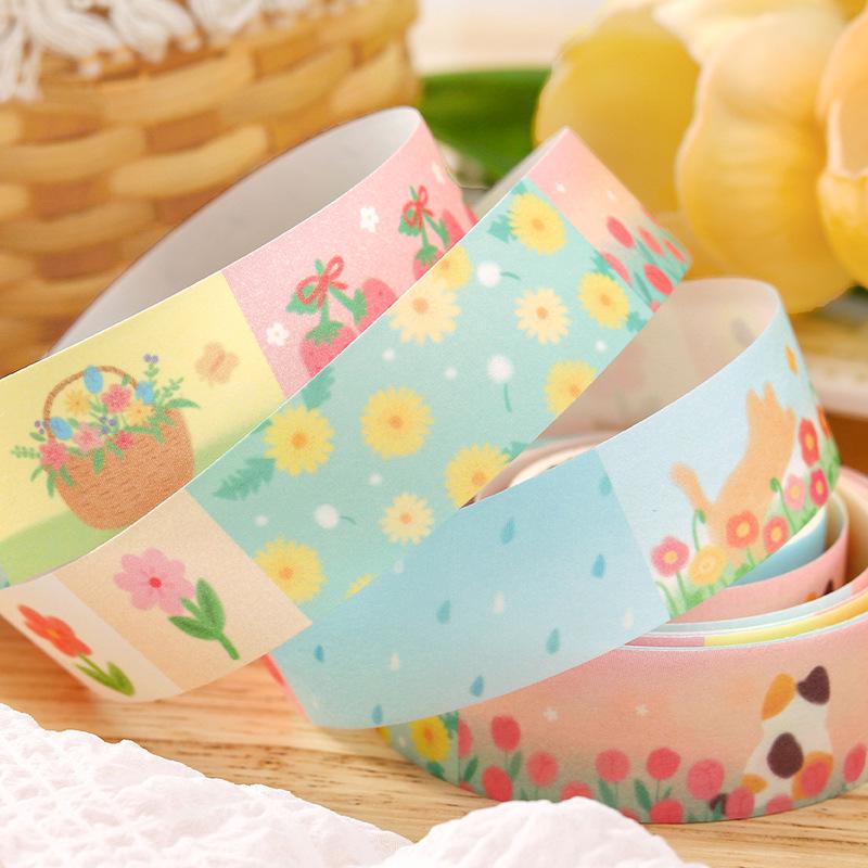 Xin's Lover Washi Tape - Little Diary Fresh Illustration Series