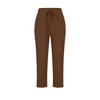 2025 Cotton Linen Loose Fit Button Cropped Pants