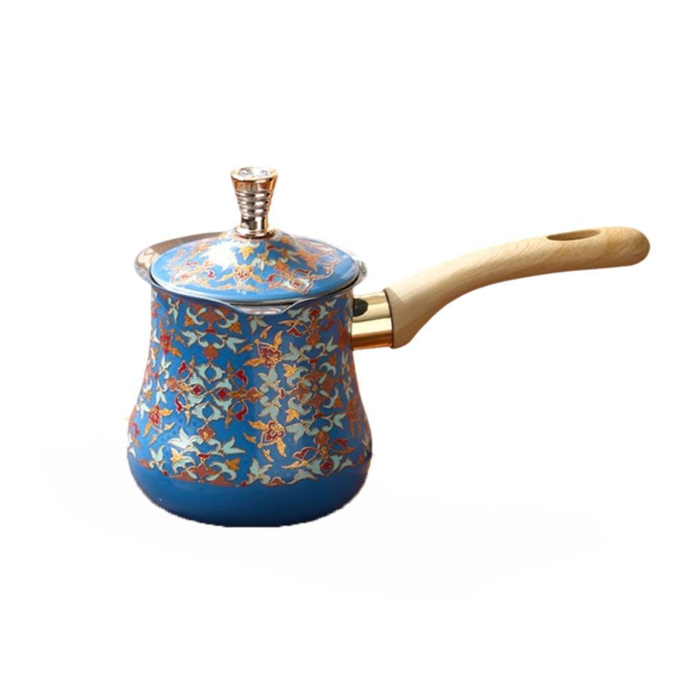 550ml Turkish Coffee Pot Stainless Steel Milk Pot Multifunctional Butter Melting Pot  Kitchen