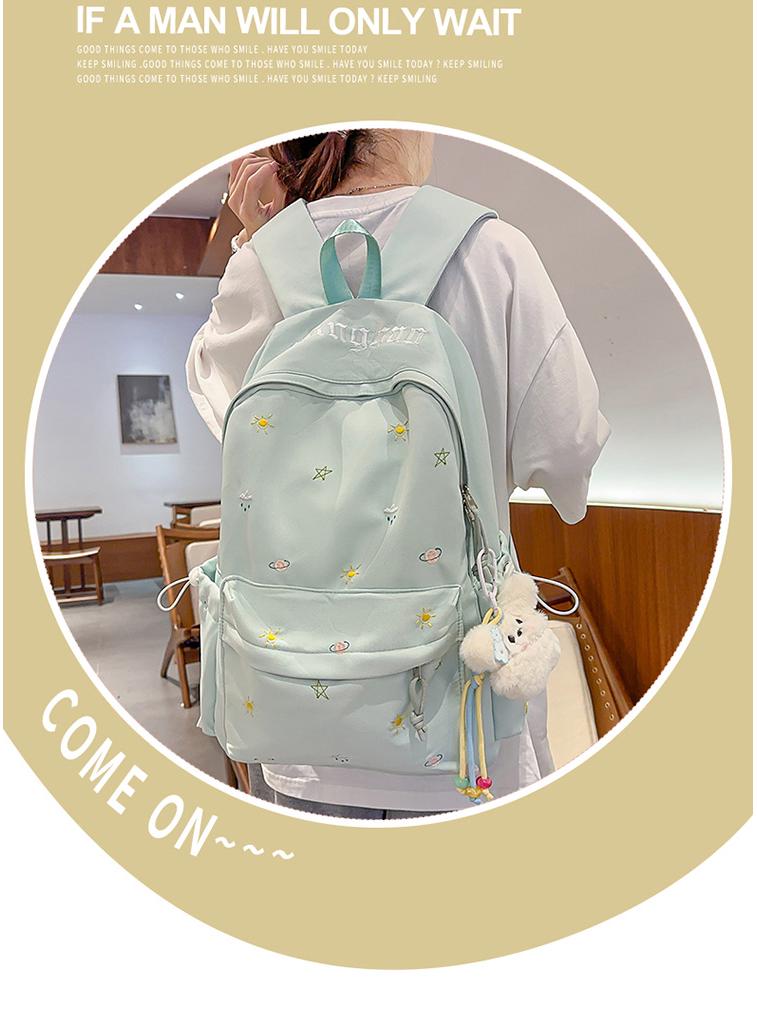 Mochila Grande de Estilo Japonés, Linda y Dulce, para Mujeres Estudiantes