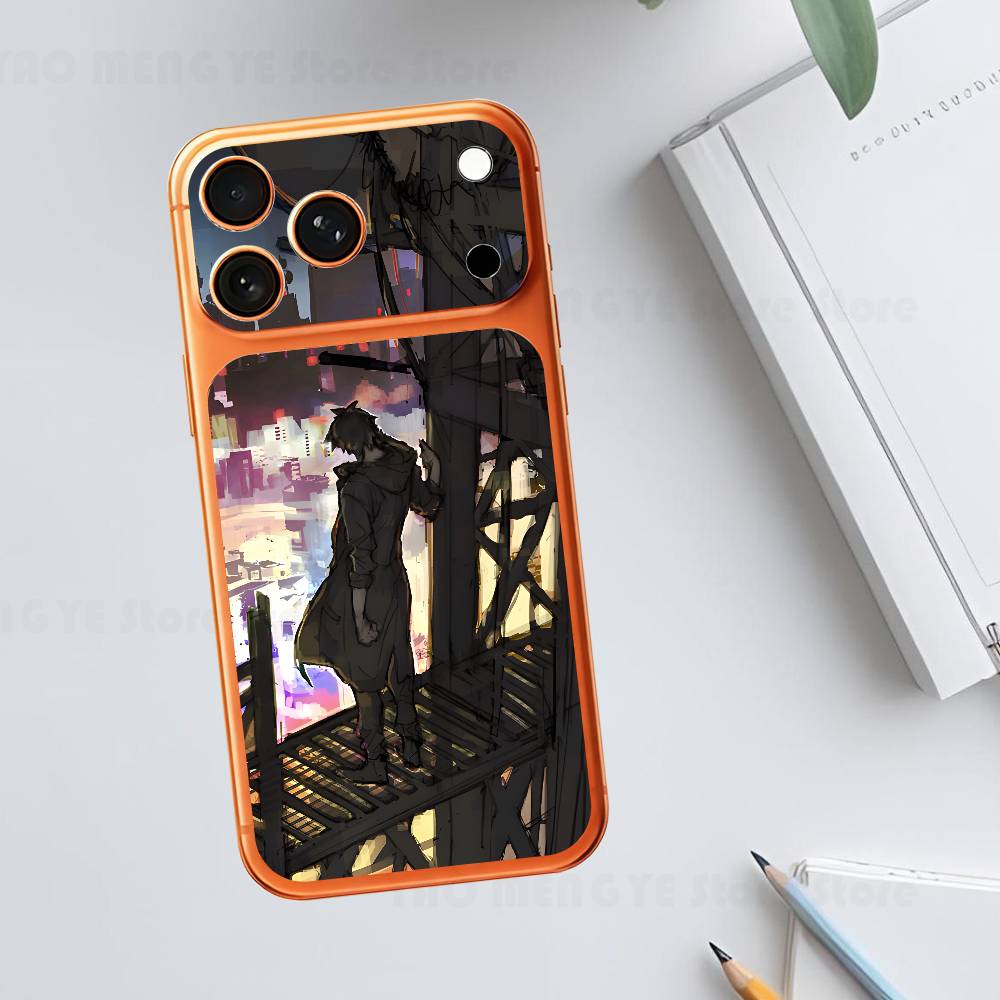 

Towa S-Slow Damage For Iphone 17 Pro ProMax Back Protective Decorative Sticker Back Cover 17PM