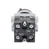 LA155P-BD25 Two-Position Knob Switch, IP67 Waterproof, Copper Parts, Silver Contacts, 22MM