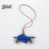 Eye-catching Bag Ornament Motorcycle Pendant Faux Leather Mini Backpack Charm