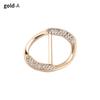 T-shirt Pearl Fixed Buckle Shirt Hem Decorative Buckle Silk Scarf Buckle Clothes Tighten Knotted Buckle Ring