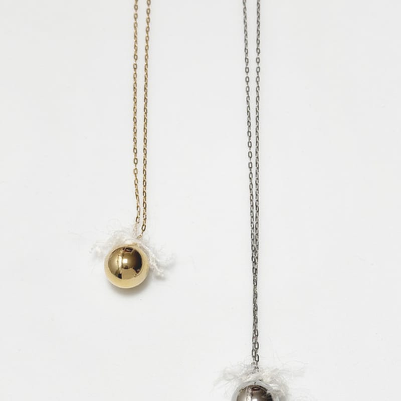 August Harmony Winter Ornament Long Necklace / 2color