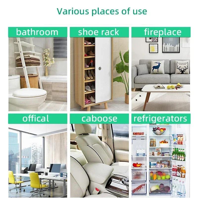 Cute Diatomite Deodorant Refrigerator Deodorant Closet Cabinet Moisture Absorber Mildew Proof Pet Area Adsorption Odor Reusable