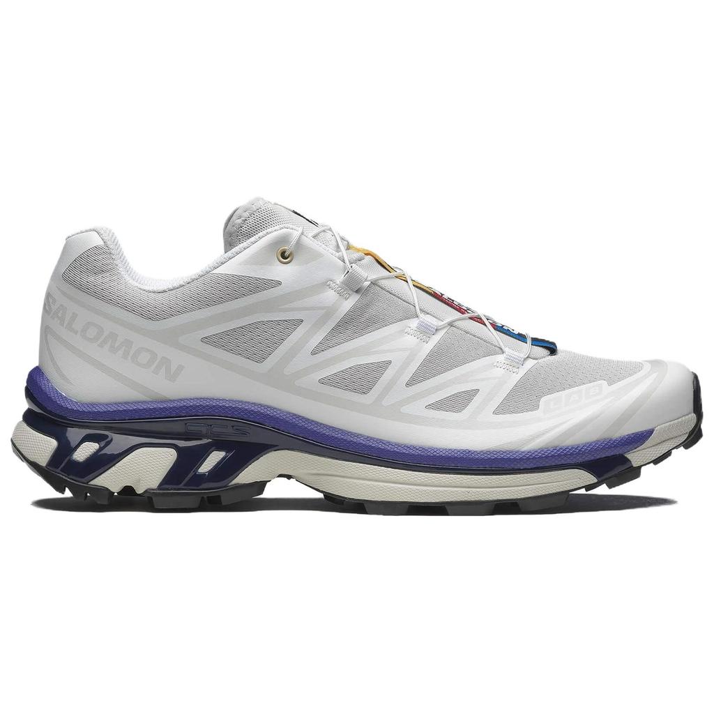 SALOMON Xt-6 Soft Comfortable Lightweight Low-Top Casual Trail Running Shoes Unisex Sneaker White 478203