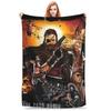 Metal Gear Solid Snake Game (1) Blanket Quality Super Soft  Throw Blanket Winter Kids Outdoor Funny Bedspread