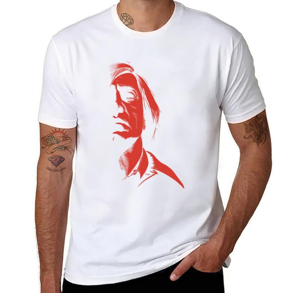Anton Chigurh4 Tshirt Large Size Casual Short Sleeve Top