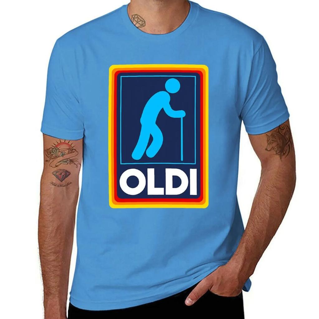 Oldi Classic T-Shirt Quick-drying Anime T Shirts Sweat Shirts, Men