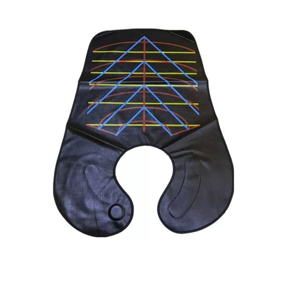 Ionic Black Hairdressing Cape for Perming and Dyeing