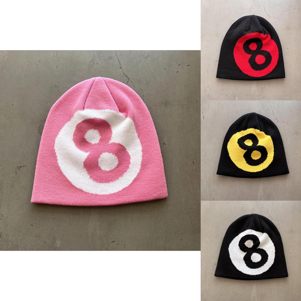 Punk Street Acrylic Knit Hat With Warmth For Casual Winter Wear