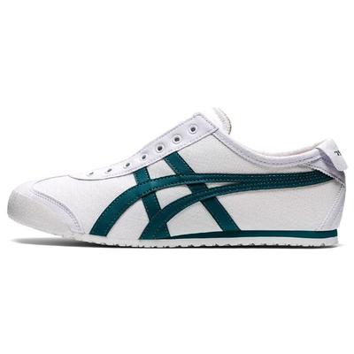 Mexico 66 Slip-On Minimalist Comfortable Shock Absorption Low-Top Casual Shoes Unisex Sneaker White Green 1183A360-112