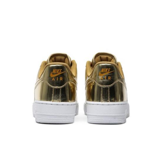 Nike Wmns Air Force 1 SP 'Liquid Metal - Gold' CQ6566-700
