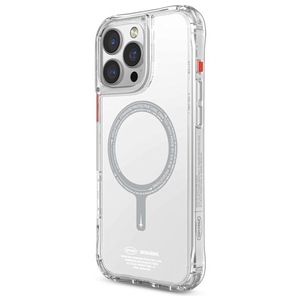 Skinarma Case Saido Iphone 16 Pro 6.3   Magnetic Charging Transparent/Clear