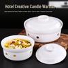 Dan Shi Zhi Yuan Ceramic Warming Serving Dish