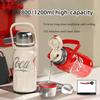 Tragbarer Sportbecher für Männer und Frauen, Isolierter Kaffee-Cola-Becher, 316 Edelstahl-Kessel, Hält Kalt, Kawaii, Hübsch für Draußen