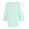 Women's Fashion Daily Versatile Casual O-Neck Three Quarter Sleeve  Top