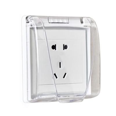 Wall-mounted Switch Protective Cover Plastic Protection Socket Socket Waterproof Box  Bathroom