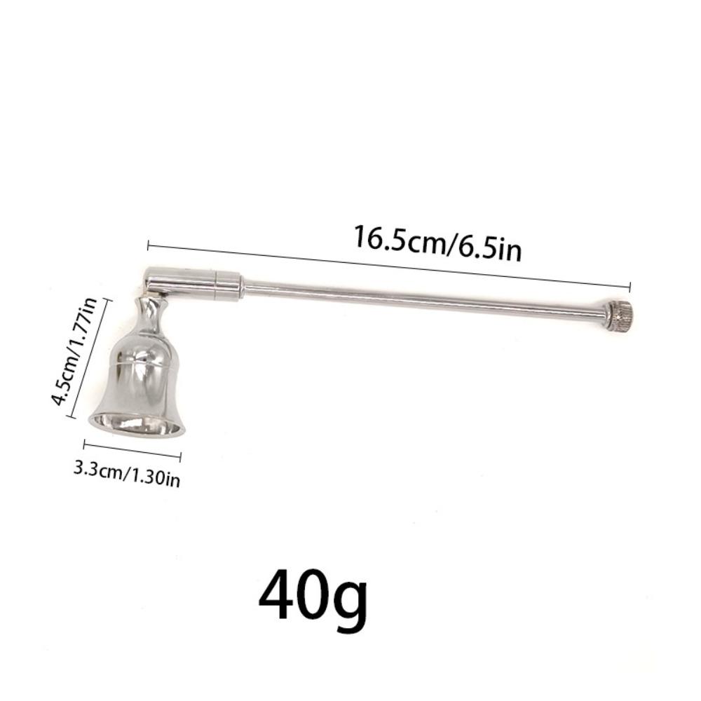 Swingable Candle Snuffer Turn Off Extinguisher Wick Cover Vintage Flame Cover  Home