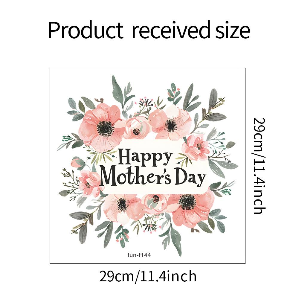 

Fun-f144 День матери С Днем Месяца Спальня Кабинет Дверь с украшением для дома Стена 29*29CM/fun-f144