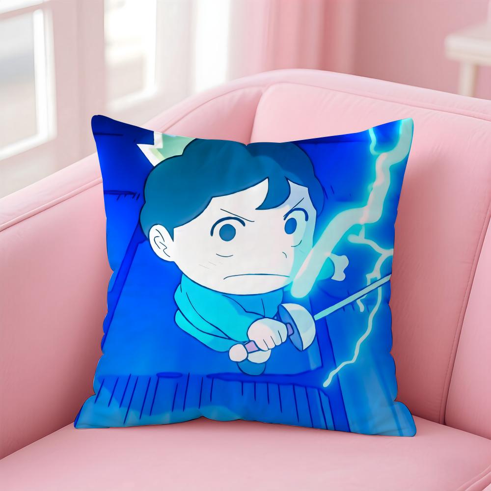 Anime R-Ranking of KingsS Cushion Cover Comfortable Reversible Pillow Cover Ideal for Car Sofa Bedroom & Beyond 12x12Inch