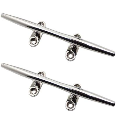 Shymie Cleats, Boat Mooring Anchor, Ship, Yacht Hook, Jet Ski Rope, Dock Hardware, Stainless Steel SUS316, 125mm, Set of 2