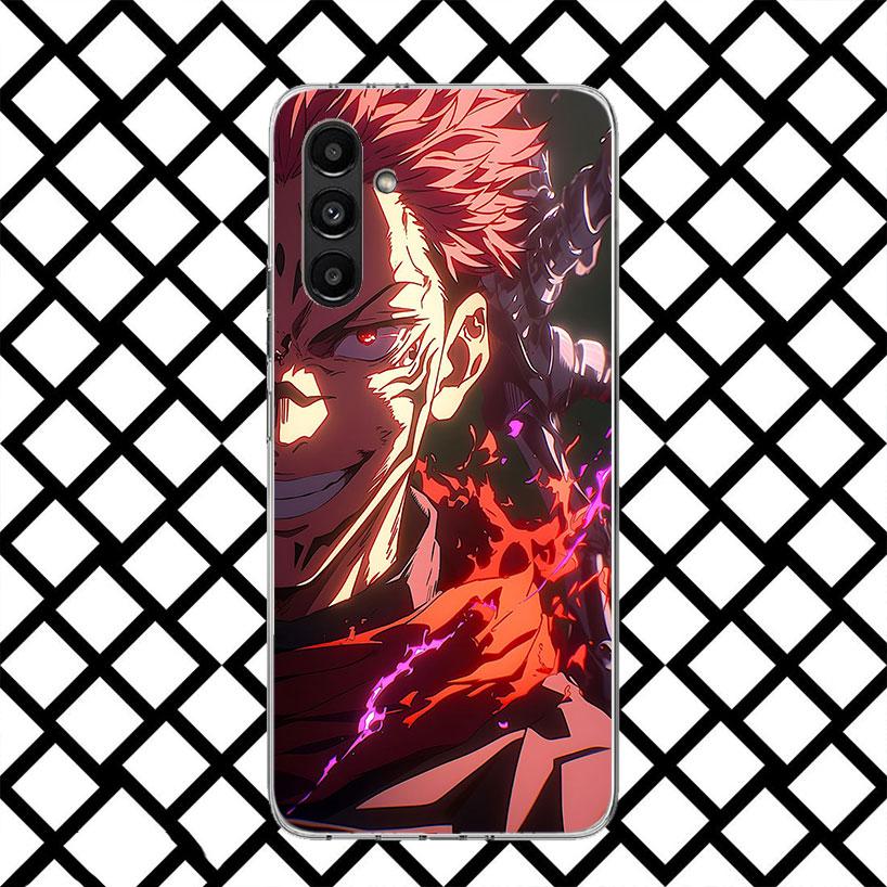 Kaisen J-Jujutsu Ryomen Sukuna Phone Case for Samsung Galaxy A17 A37 A57 A16 A26 A36 A56 A15 A25 A35 A55 A14 A24 A34 A54 A13 A23