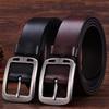 Men Genuine Leather Belts Cowskin Classic Designers Belts for Men Vintage Westernboy Leisure Casual Jeans Strap